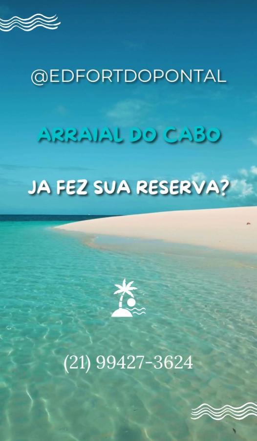 Fort Do Pontal - Apto Na Praia Grande - Arraial Do Cabo Rj Apartment Luaran gambar